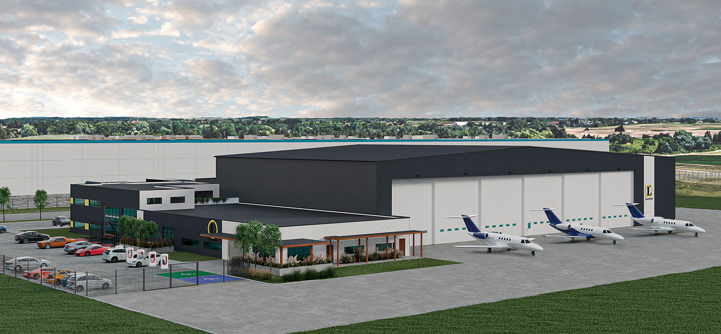 3d rendering of a facility