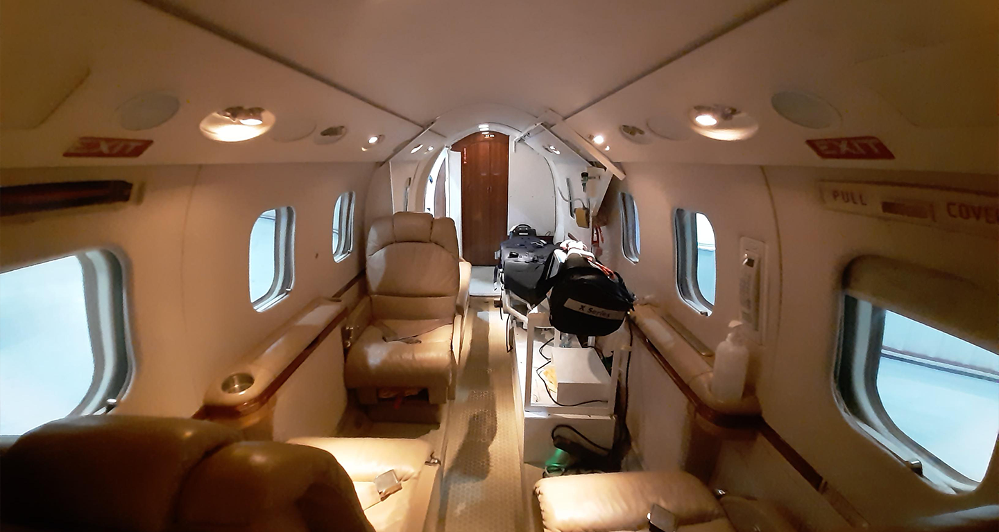 gulfstream jet interior
