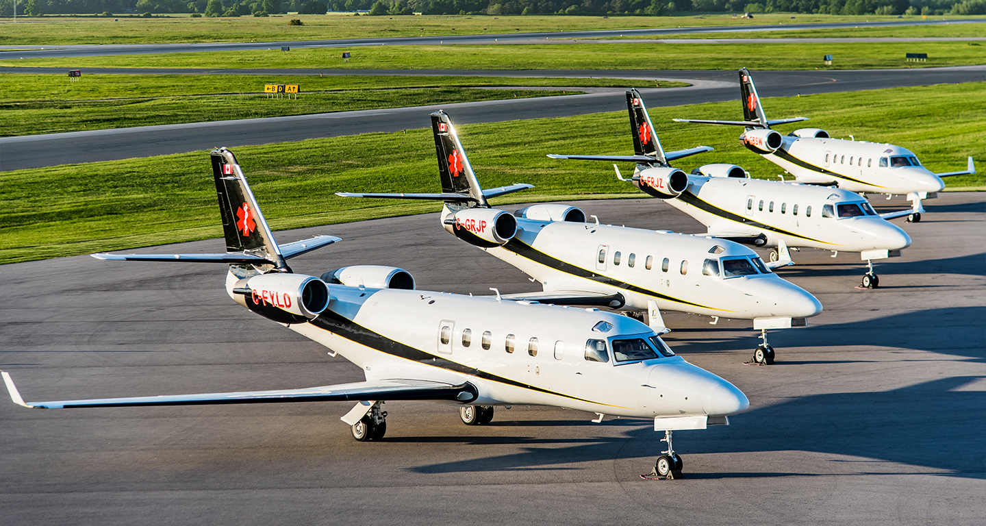 gulfstream jets on runway
