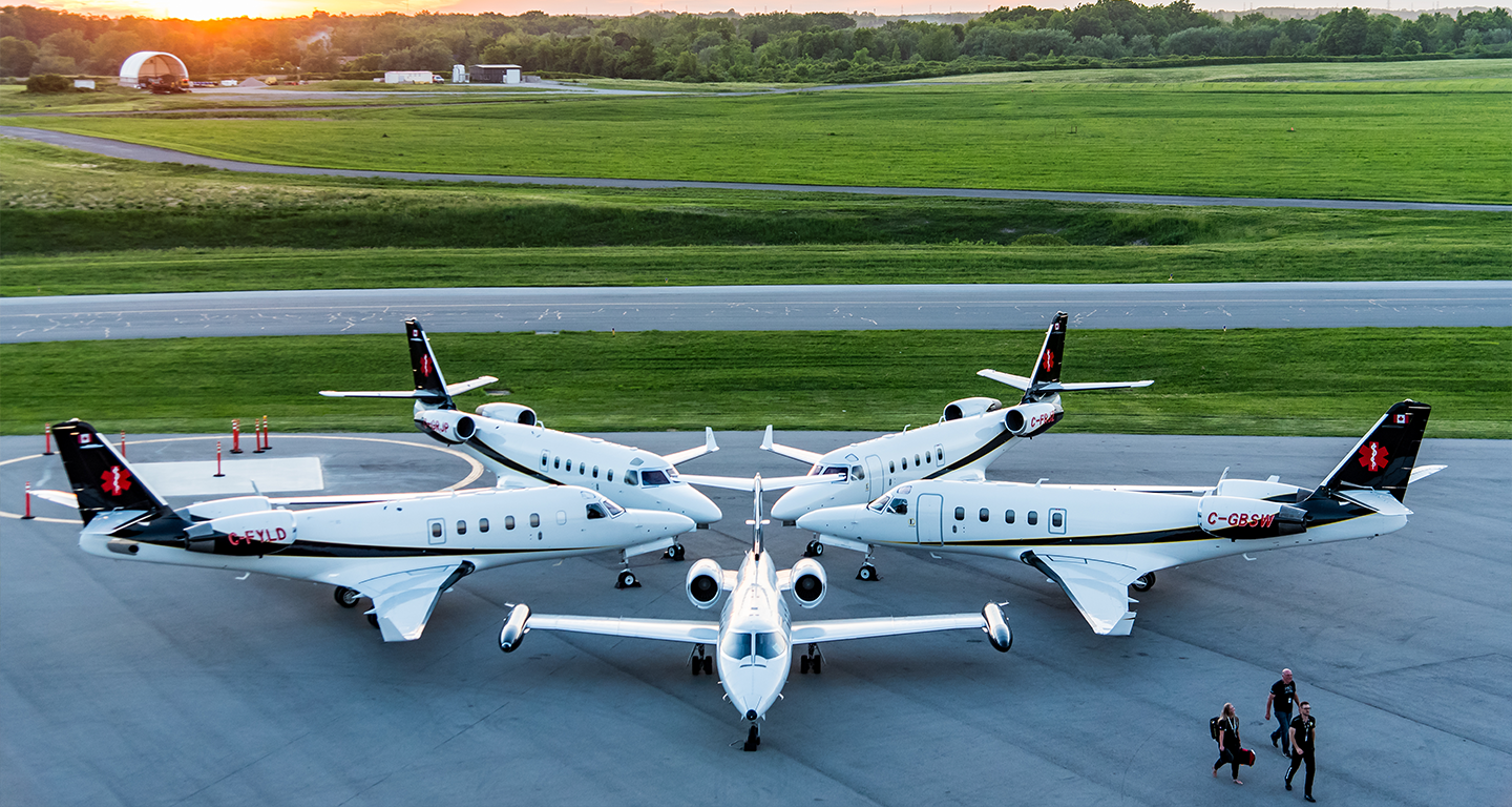 gulfstream jets on runway